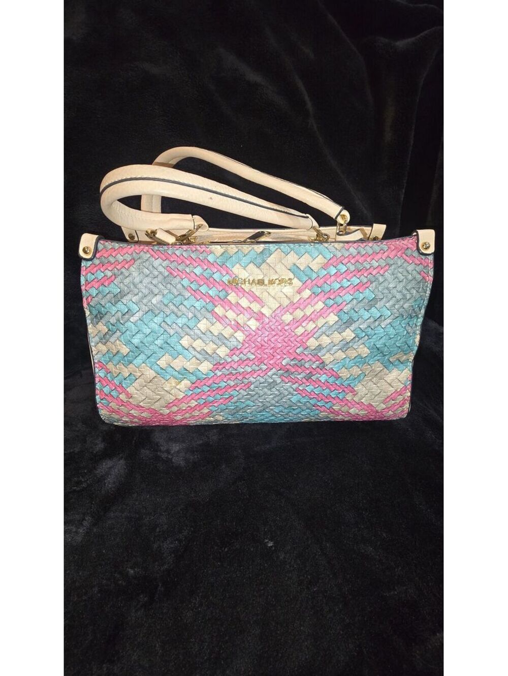 68. PROJECT Michael Kors Woven Shoulder Bag